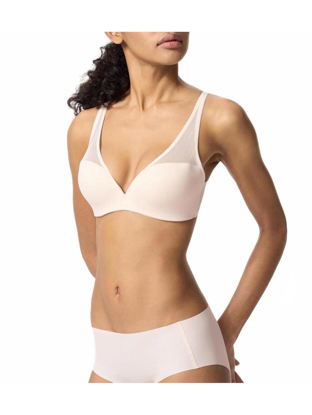 Uniqlo Wireless Mesh Bra | 3D Hold Natural NWT Size 30/32 AA A